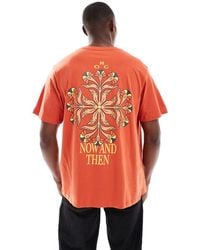 Jack & Jones - Oversize Back Print T-shirt With Now And Then Print - Lyst