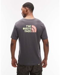 The North Face - Bubble Logo Backprint T-Shirt - Lyst