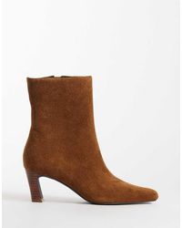 Nobody's Child - Ottilie Real Suede Mid Ankle Boots - Lyst