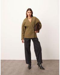 ARRANGE - Franklyn Seam Detail Barrel Jean - Lyst