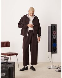 Bershka - – elegante hose aus hochwertigem stoff - Lyst