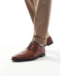 ASOS - – schnürschuhe im budapester stil - Lyst