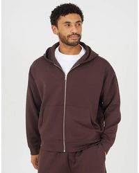 Brave Soul - Relaxed Fit Zip Through Hoodie - Lyst