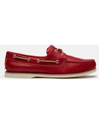 Timberland - – klassische bootsschuhe aus vollnarbenleder - Lyst