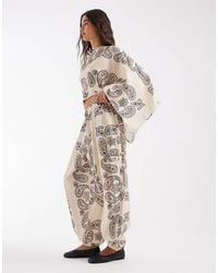 ASOS - Balloon Trouser Co-Ord Bandana Print - Lyst