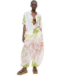 Desigual - Balloon Pants 100% Cotton - Lyst