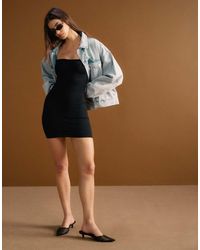 Calvin Klein - Shapewear Firm Sculpted Stay Put Stretch Slip Dress - Lyst