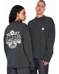 Multiply Apparel - Thrill - t-shirt oversize à manches longues - Lyst