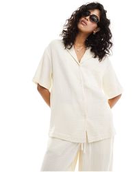 ASOS - Cheesecloth Shirt - Lyst