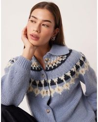 Aware - – strickjacke aus grobem wollmix - Lyst