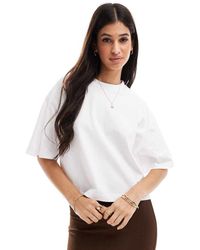 ASOS - Boxy Cropped T-Shirt - Lyst