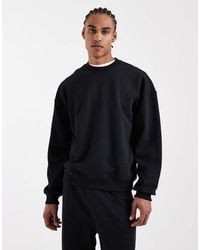 Only & Sons - Oversized Sweatshirt Van Premium 400Gsm Zware Stof Met Ronde Hals - Lyst