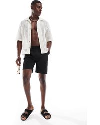 Brave Soul - Textured Shorts - Lyst