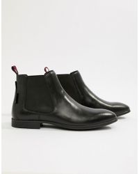 Ben Sherman Braune Chelsea Stiefel aus Wildleder Braun Ben Sherman Braune Chelsea Stiefel aus Wildleder Braun