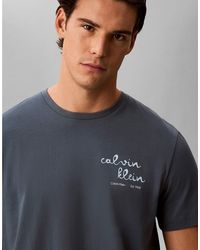 Calvin Klein - Chest Logo T-shirt - Lyst