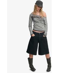 Bench x Superdry & Co - Fitted Long Sleeve Layer Top - Lyst