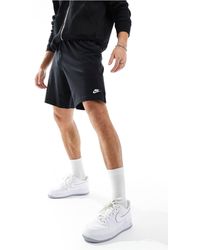 Nike - Club - pantaloncini neri - Lyst