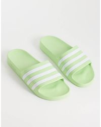 adidas Originals - Adidas Training Adilette Aqua Sliders - Lyst