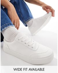 ASOS - Plimsoll Trainers - Lyst