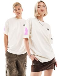 The North Face - Nse Logo Back Print Oversized T-shirt - Lyst