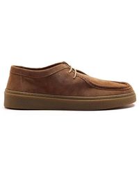OFF THE HOOK - 'Els' Suede Leather Casual Lace-Up Boat Shoes - Lyst