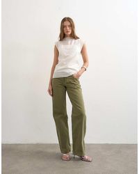 TOPSHOP - Ember Low Rise Straight Jean - Lyst