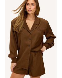 Loavies - Retro Flavour Button Blouse - Lyst