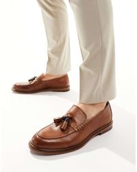 Walk London - Putney Tassel Loafers - Lyst