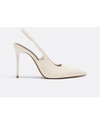 Stradivarius - Slingback Heeled Shoes - Lyst