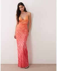 I.AM.GIA - Ellery Cami Open Back Butterfly Detail Maxi Dress - Lyst