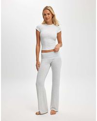 Cotton On - Airy Soft Roll Waist Pant - Lyst