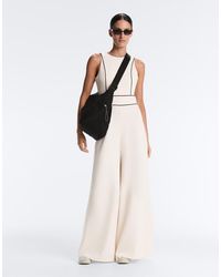 Oysho - Borsa Shopper Nera Con Tasche Laterali - Lyst