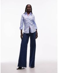 Abrand Jeans - 00 Super Low Rise Wide Leg Jeans - Lyst
