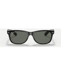 Ray-Ban - New Wayfarer Classic Square Polarised Sunglasses With Lens - Lyst