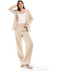 Vero Moda - Tailored Mix And Match Wide Leg Trouser Co-ord - Lyst