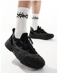 Calvin Klein - Chunky Vibram Sock Sneakers - Lyst