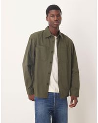SELECTED - 100% Cotton Overshirt With Pockets - Lyst
