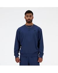 New Balance - Athletics French Terry Crew - Lyst