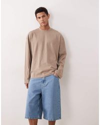 ASOS - Circular Design Collection Super Heavyweight Oversized Long Sleeve T-shirt - Lyst