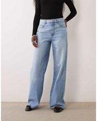 Mango - Danila Raw Hem Straight Leg Jean - Lyst