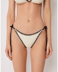 Calzedonia - Tie Brazilian Bottoms Bicolor Embroidery - Lyst