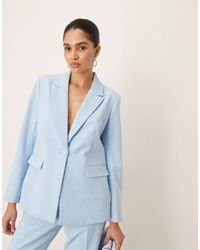 Y.A.S - Oversized Tailored Blazer Co-ord - Lyst