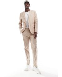 Jack & Jones - Premium Linen Mix Slim Fit Trouser - Lyst