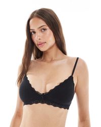 Cotton On - Scallop Edge Bralette - Lyst