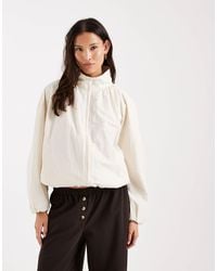 ASOS - Oversized Bubble Hem Track Jacket - Lyst