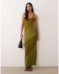 Miss Selfridge - Textured Cami Maxi Dress - Lyst