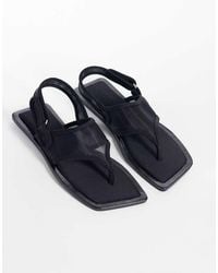 ASOS - Francine Mesh Sling Back Sandals - Lyst