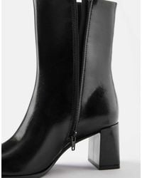 Pull&Bear - High Heel Ankle Boots - Lyst