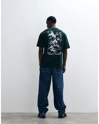 ASOS - Relaxed T-Shirt With Floral Graphic - Lyst