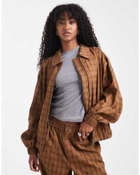 ASOS - Bubble Hem Jacket Co-ord - Lyst